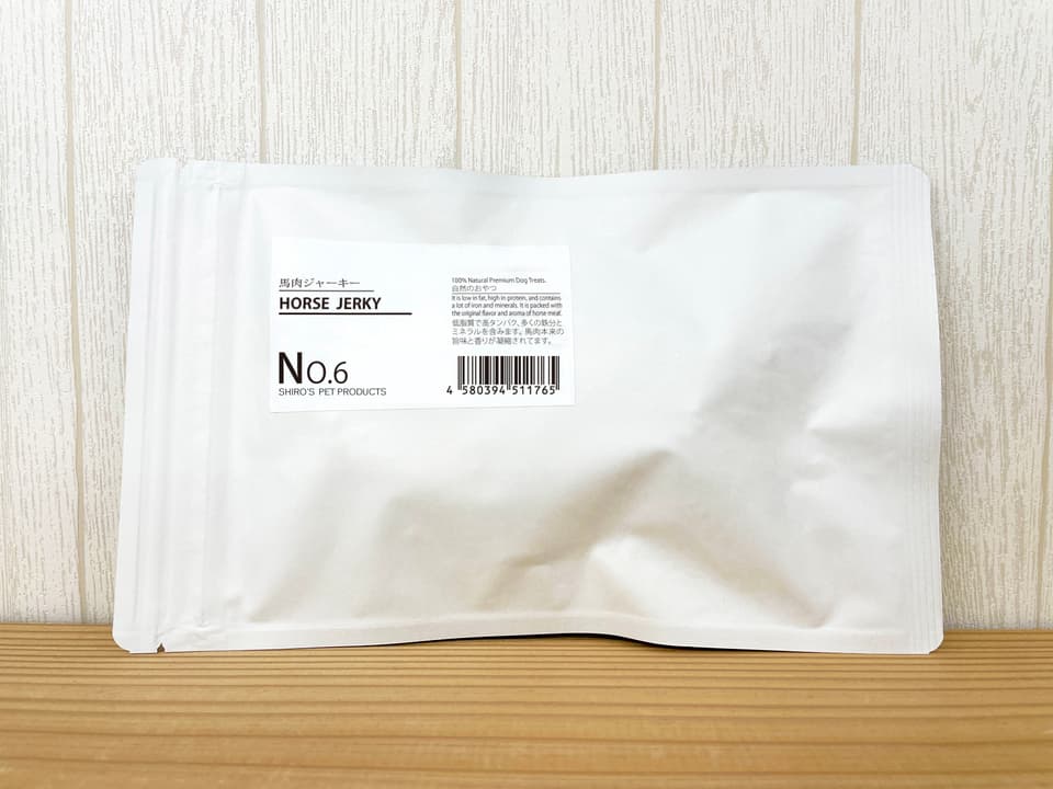 PET用ヒューマングレードペットフード HORSE JERKY ［馬肉ジャーキー］