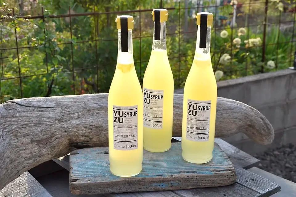 Concentrated Yuzu drink（濃縮ゆずドリンク） 無添加・無香料