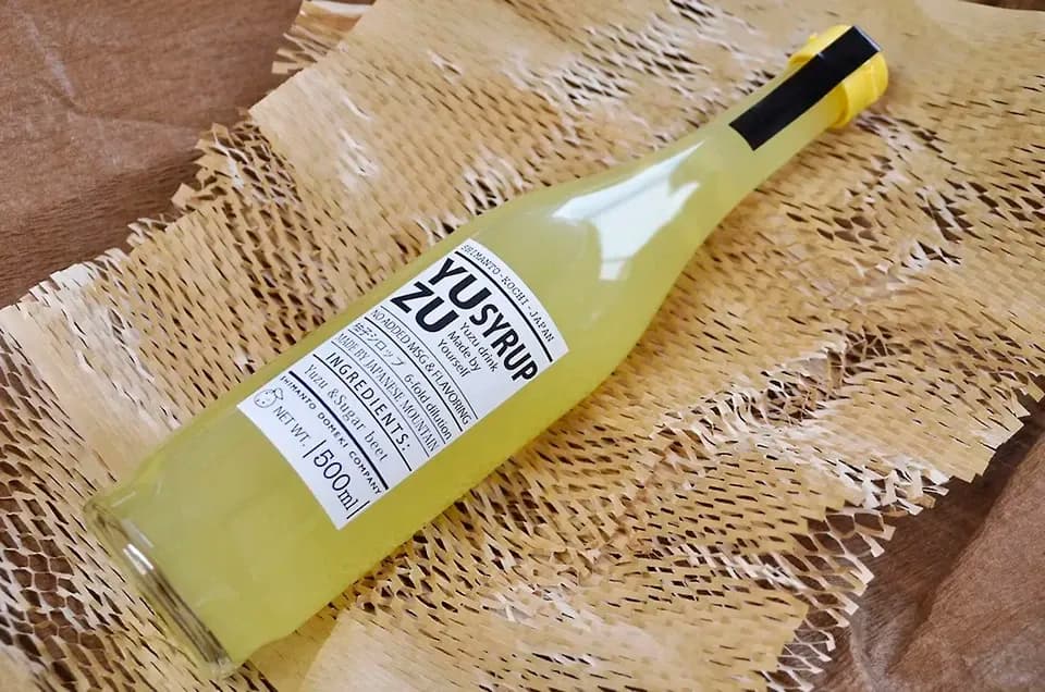 Concentrated Yuzu drink（濃縮ゆずドリンク） 無添加・無香料