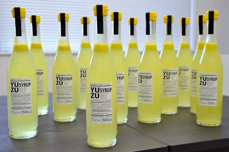 Concentrated Yuzu drink（濃縮ゆずドリンク） 無添加・無香料