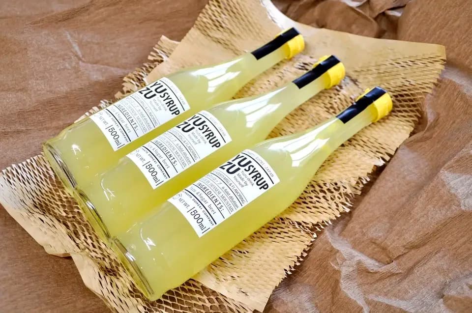 Concentrated Yuzu drink（濃縮ゆずドリンク） 無添加・無香料
