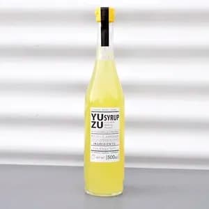 Concentrated Yuzu drink（濃縮ゆずドリンク） 無添加・無香料