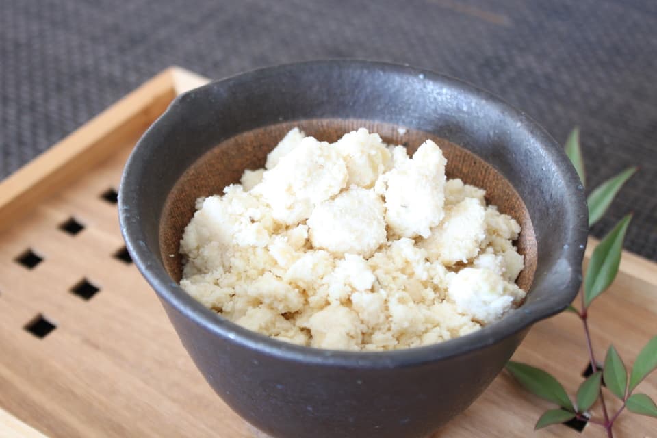 『白ほたる豆腐店の生おから』 自然栽培白ほたる農園の大豆使用  250g/袋