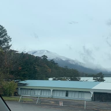 浅間山初冠雪❄️