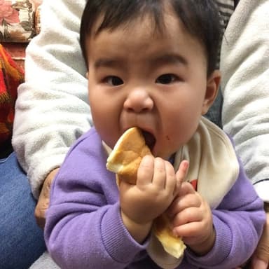 メレンゲと米粉ホットケーキがふんわり