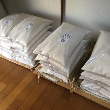 GOODEARTH 様に自然米（無肥料・無農薬栽培）200㎏寄付