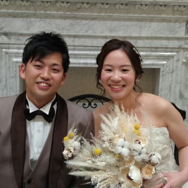 大阪で息子の結婚式