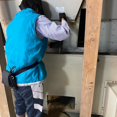 お米の乾燥機に感謝して掃除と後片づけ