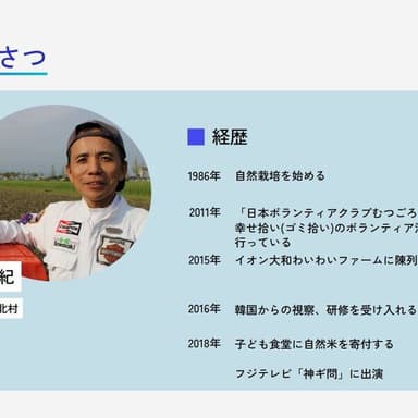 「自然米「神の力」の世界進出プロジェクト」夢や希望を実現する機会