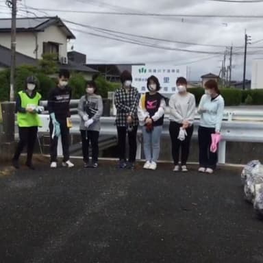 天が許可した地球清掃ボランティア「幸せ拾い102」ゴミ拾い