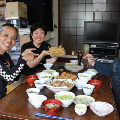 マコモダケで作った納豆は旨い