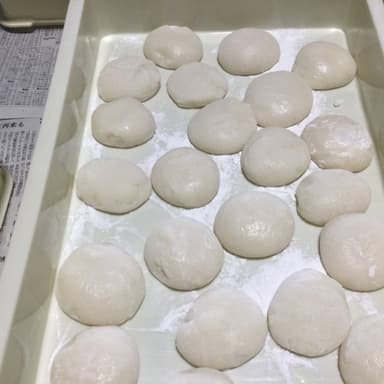自然栽培餅米（無肥料・無農薬）で餅つき
