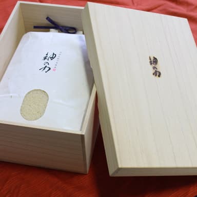 ふるさと納税返礼品　自然栽培米「神の力」大盛況