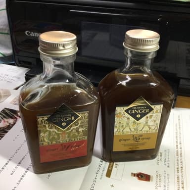 化学肥料や農薬に頼らないショウガシロップ