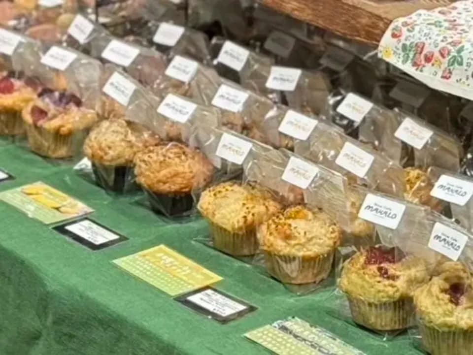 ふんわりしっとり甘さ控えめ＜信州おとうふマフィン＞長野県産大豆の木綿豆腐・有機バナナなど厳選素材使用
