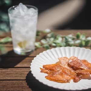 無添加高タンパク＜恵那どりのむね肉ジャーキー＞塩・塩胡椒・柚子胡椒 ※保存料、着色料、発色料、亜硝酸ナトリウム、酸化防止剤の添加物不使用