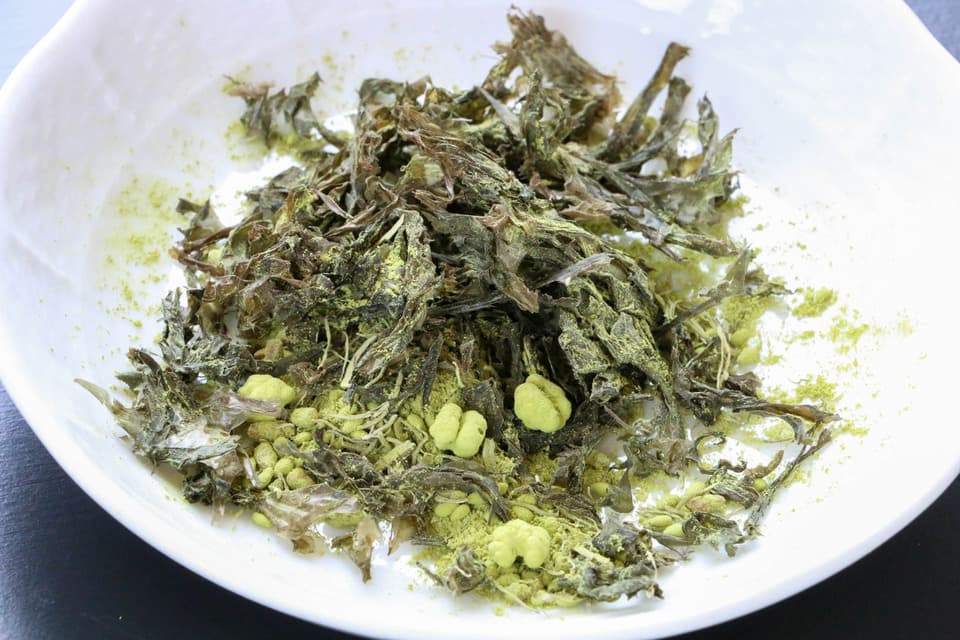 美味しい大和茶入り 無添加お茶漬け  緑茶＋のり 3食入り