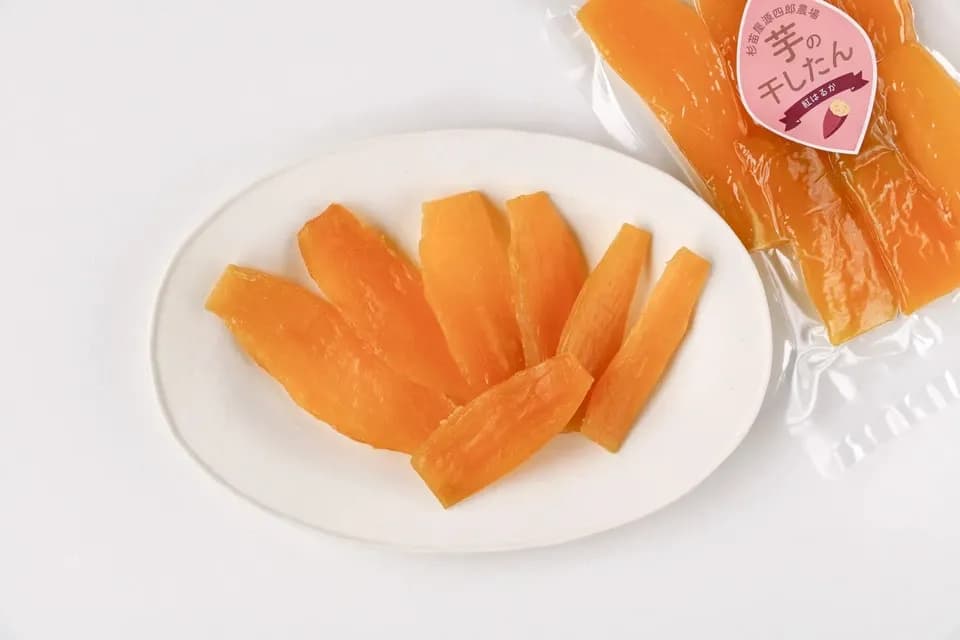 木製せいろでじっくり蒸し上げた干し芋（紅はるか）農薬不使用