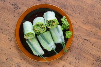 野菜だけの生春巻き