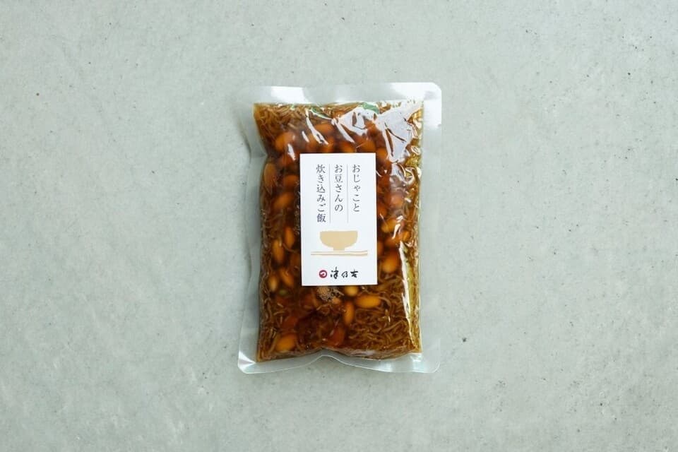おじゃことお豆さんの炊き込みご飯