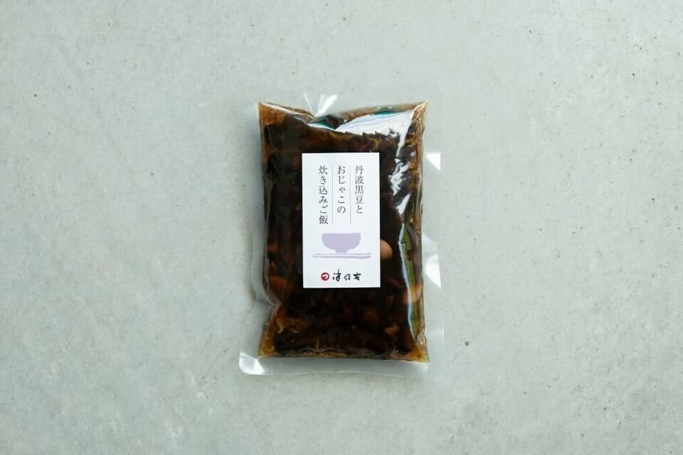 丹波黒豆とおじゃこの炊き込みご飯