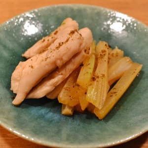 セロリとささみのさっと煮