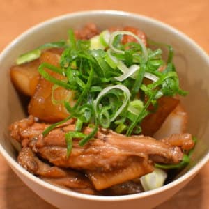 鶏と大根の甘辛煮