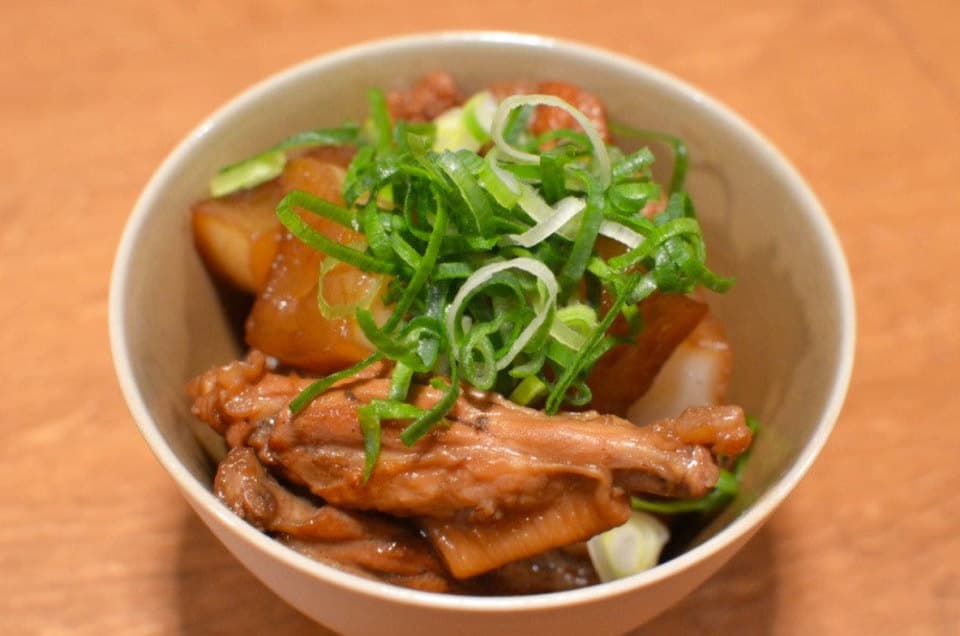鶏と大根の甘辛煮