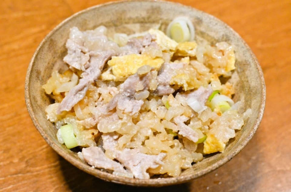 酒粕の炊き込みご飯
