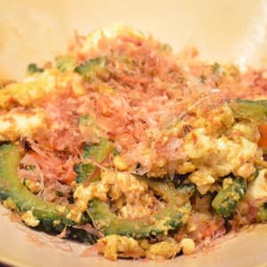 カレーゴーヤチャンプル