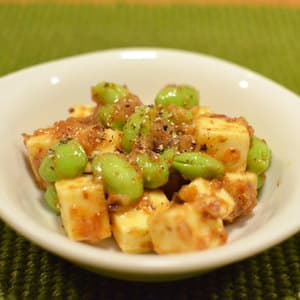 枝豆とチーズのおつまみ