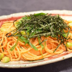 明太子と枝豆のパスタ
