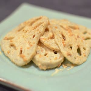 れんこんの胡麻マヨネーズ