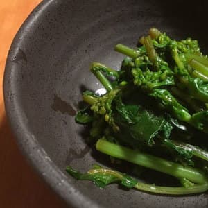 のらぼう菜のおひたし