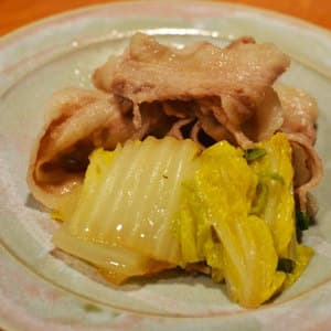 白菜と豚バラ肉のミルフィーユ