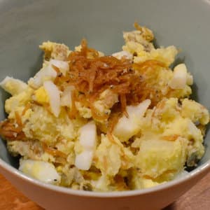 山椒じゃこのポテトサラダ