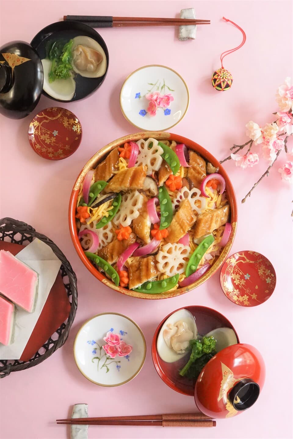 ひなちらしキット｜簡単・かわいらしいちらし寿司が作れます【有機または無農薬・無添加】