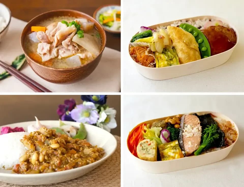 母の日ギフトに | からだをいたわるお弁当とお惣菜6点セット
