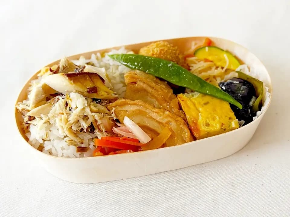夏のお弁当5種（冷凍）【無農薬米、無添加、野菜は有機または特別栽培】