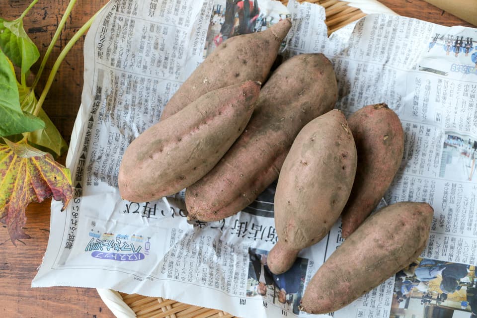 ねっとり甘～い熟成＜安納芋＞完全無農薬・無肥料・微生物農法栽培