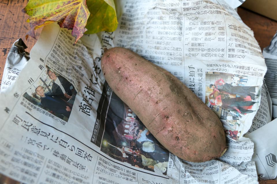 ねっとり甘～い熟成＜安納芋＞完全無農薬・無肥料・微生物農法栽培