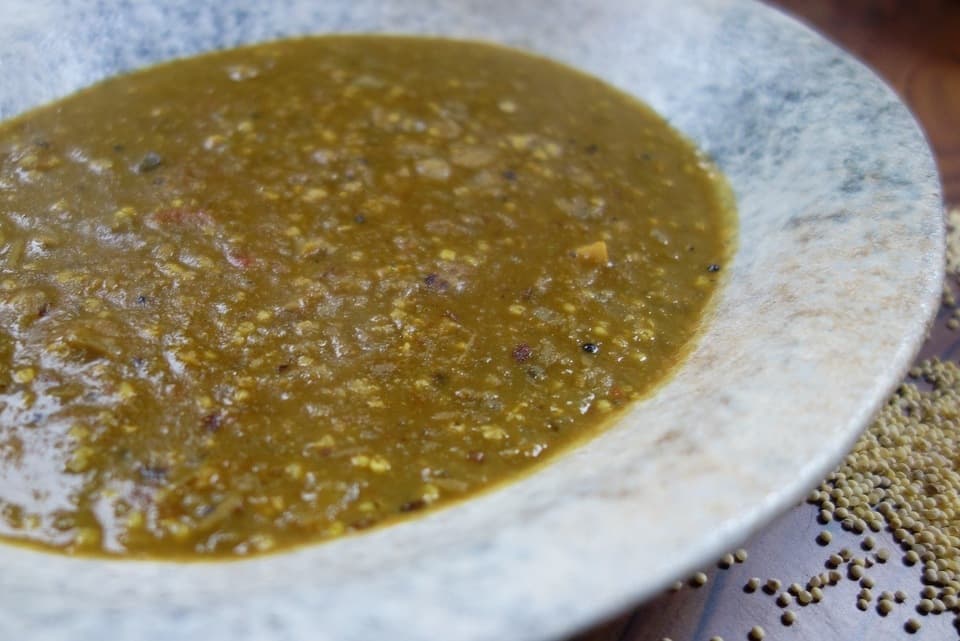 佐倉れんこんともちきびの豆カレー