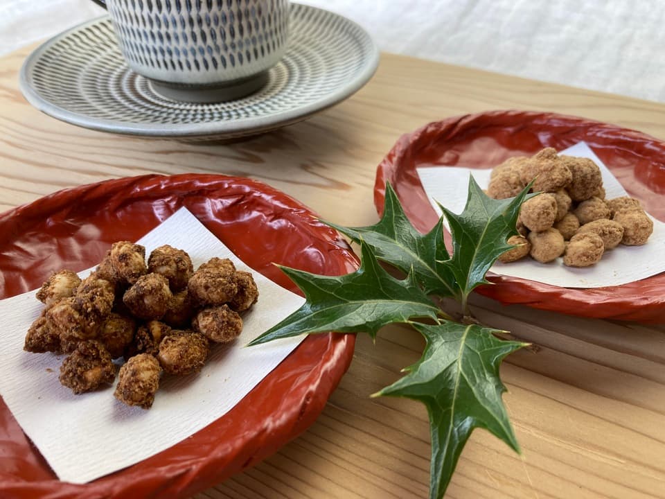 無添加・国産豆菓子「実り豆」沖縄西表の黒糖使用