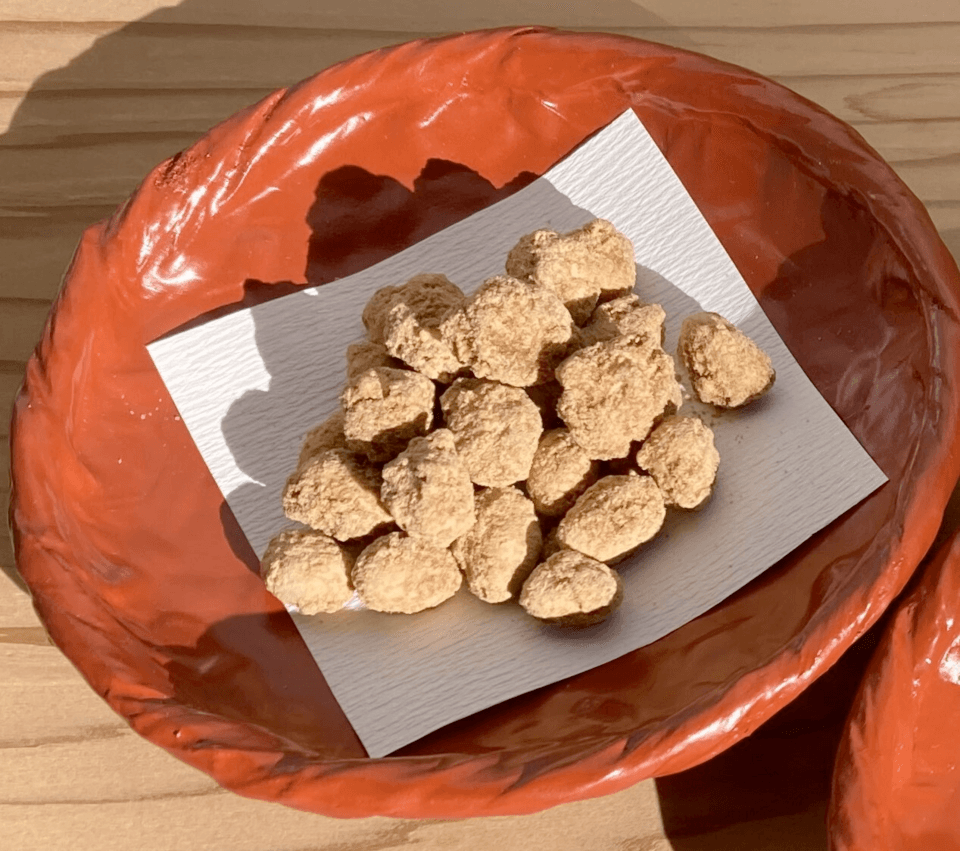無添加・国産豆菓子「実り豆」沖縄西表の黒糖使用