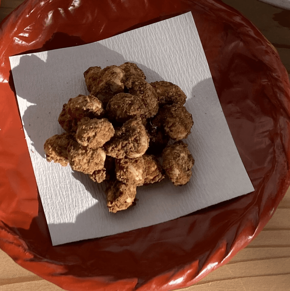 無添加・国産豆菓子「実り豆」沖縄西表の黒糖使用