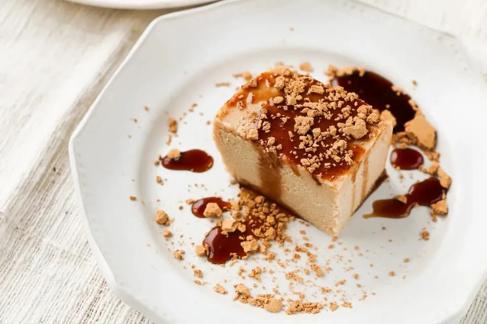 無添加・グルテンフリー＜黒豆きな粉とチーズのケーキ＞米粉使用でしっとり
