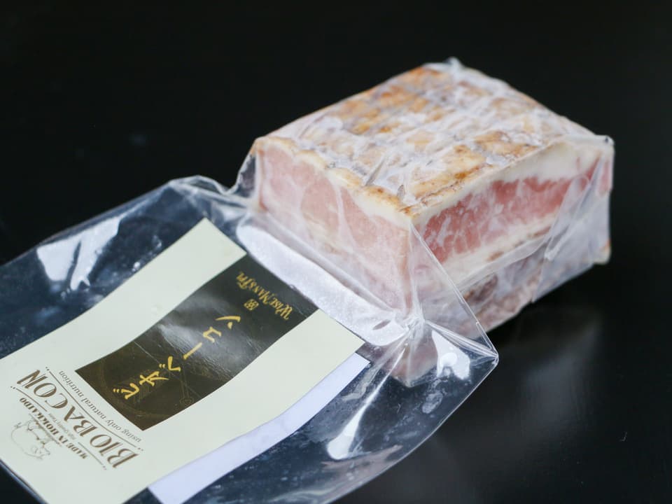 【ギフト用】お肉と塩だけ＜BIOベーコン＞独自製法完全無添加・自然放牧フランス産豚・長期熟成天日海塩