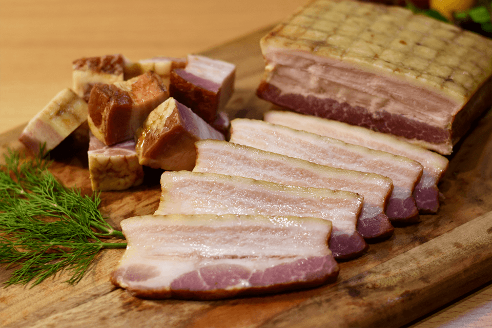 【ギフト用】お肉と塩だけ＜BIOベーコン＞独自製法完全無添加・自然放牧フランス産豚・長期熟成天日海塩