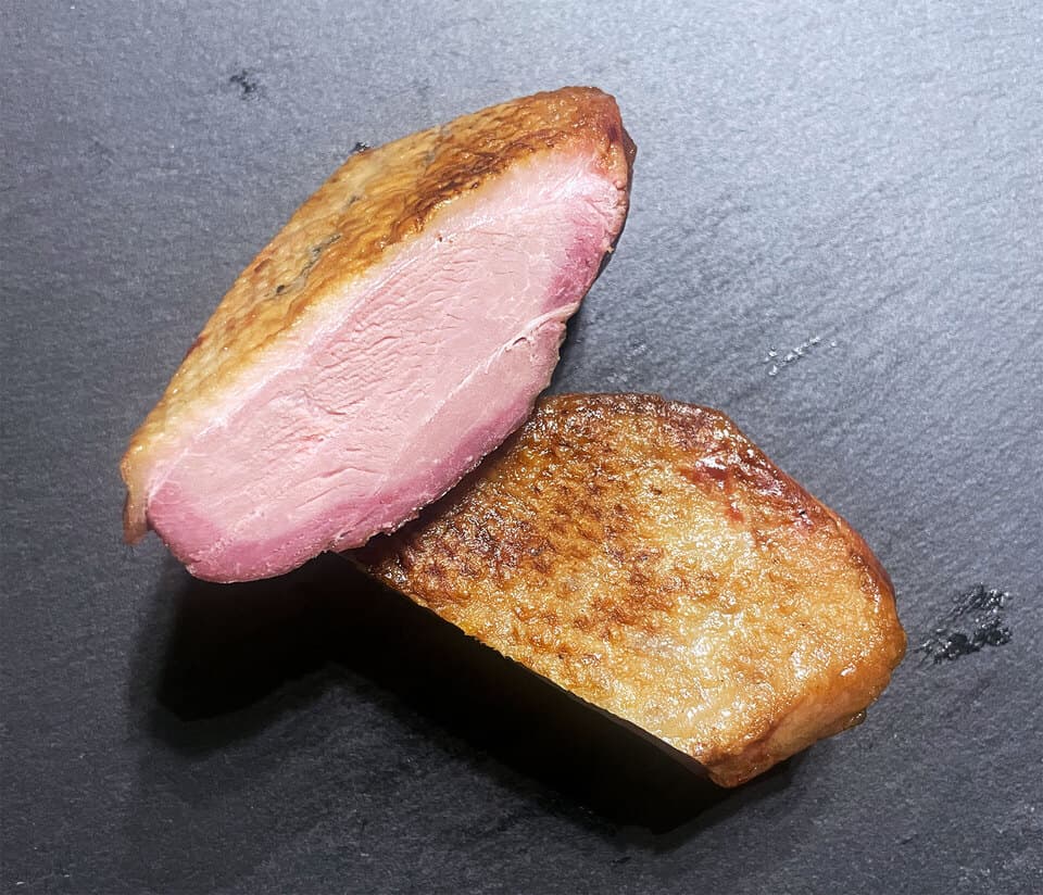 【ギフト用】お肉と塩だけ＜BIOベーコン&燻製鴨＞独自製法完全無添加・自然放牧フランス産豚&タイ産鴨・長期熟成天日海塩