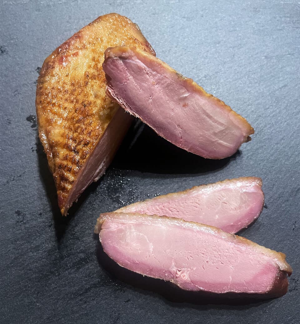 【ギフト用】お肉と塩だけ＜BIOベーコン&燻製鴨＞独自製法完全無添加・自然放牧フランス産豚&タイ産鴨・長期熟成天日海塩